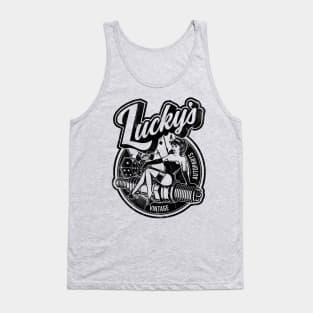 Luckys Vintage Auto Distressed Tank Top